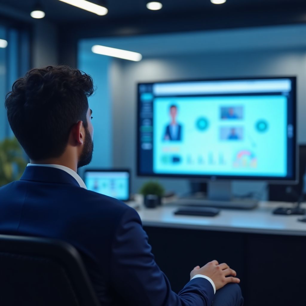 Canlı webinar sunumu